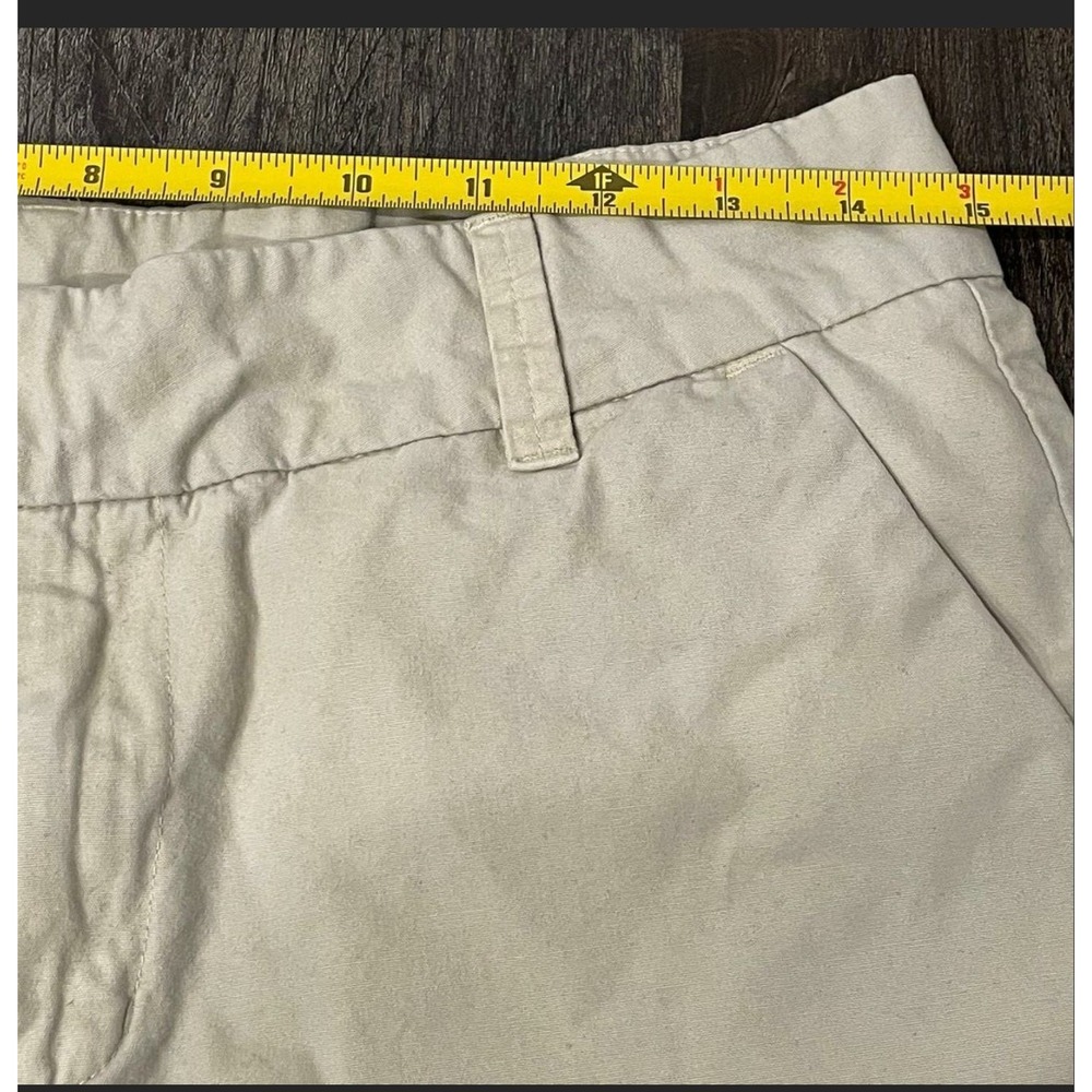 Patagonia Womens 8 Tan Khaki Organic Cotton Utility Hiking‎ Pants Straight Leg - Picture 7 of 7